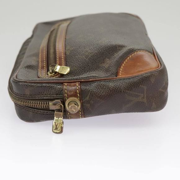 LOUIS VUITTON Monogram Marly Dragonne GM Clutch Bag M51825 LV Auth 102142 - Picture 3 of 16